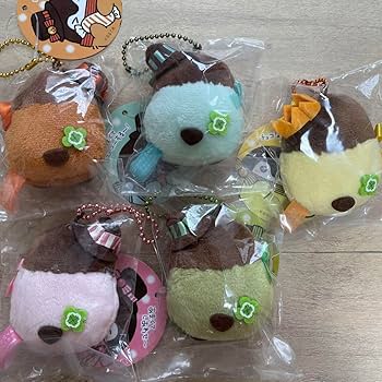 Amazon.co.jp: コウペンちゃん 甘いおかし 平たい マスコット 5